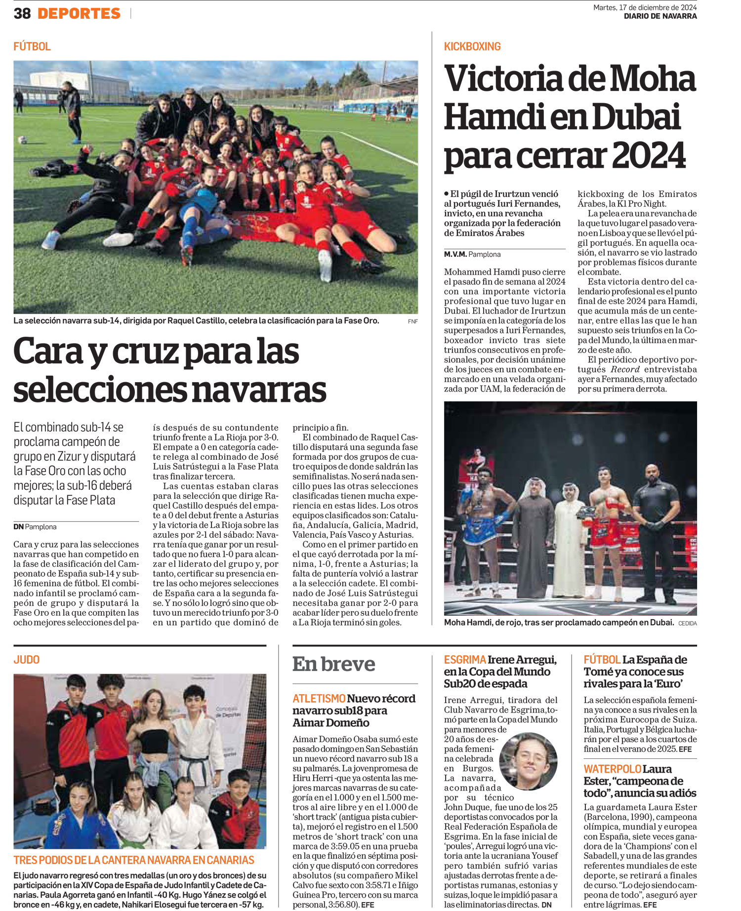 &quot;Victoria de Moha Hamdi en Dubai para cerrar 2024&quot;
